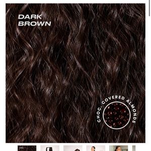 INH Shayla Ponytail Dark Brown